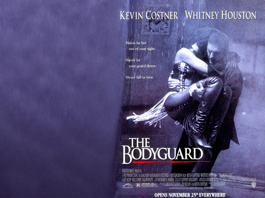 Osobný Strážca The Bodyguard 1992 Whitney Houston Kevin Costner wallpaper